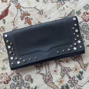 Rebecca Minkoff Black Studded Clutch